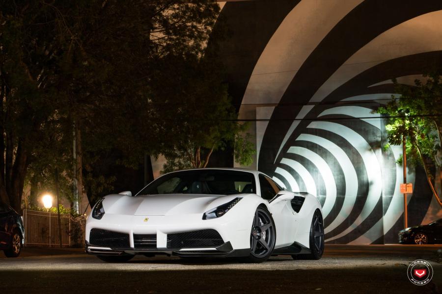  Ferrari 488 GTB on Vossen Wheels (GNS-1) 2019 года  (фото 1 из 8)
